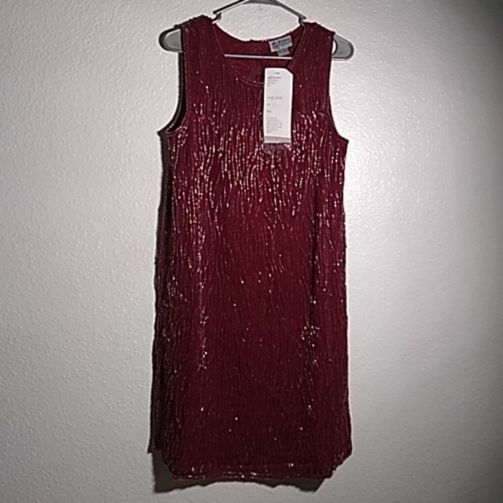FINAL MARKDOWN NWT Women's Raiment Fashions Beaded Cocktail dress xl